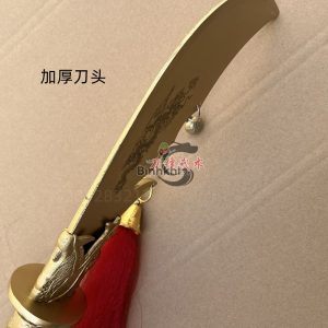 Thanh Long Yển Nguyệt Đao Đồng Thau Nhỏ - Biểu Tượng Uy Nghi Của Quan Vũ thanh long yen nguyet dao dong thau 5