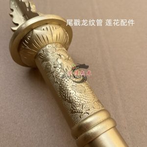 Thanh Long Yển Nguyệt Đao Đồng Thau Nhỏ - Biểu Tượng Uy Nghi Của Quan Vũ thanh long yen nguyet dao dong thau 8
